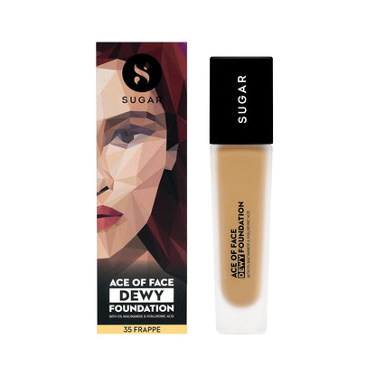 Sugar Ace Of Face Dewy Foundation - 35 Frappe 30 MILLI_LITRE