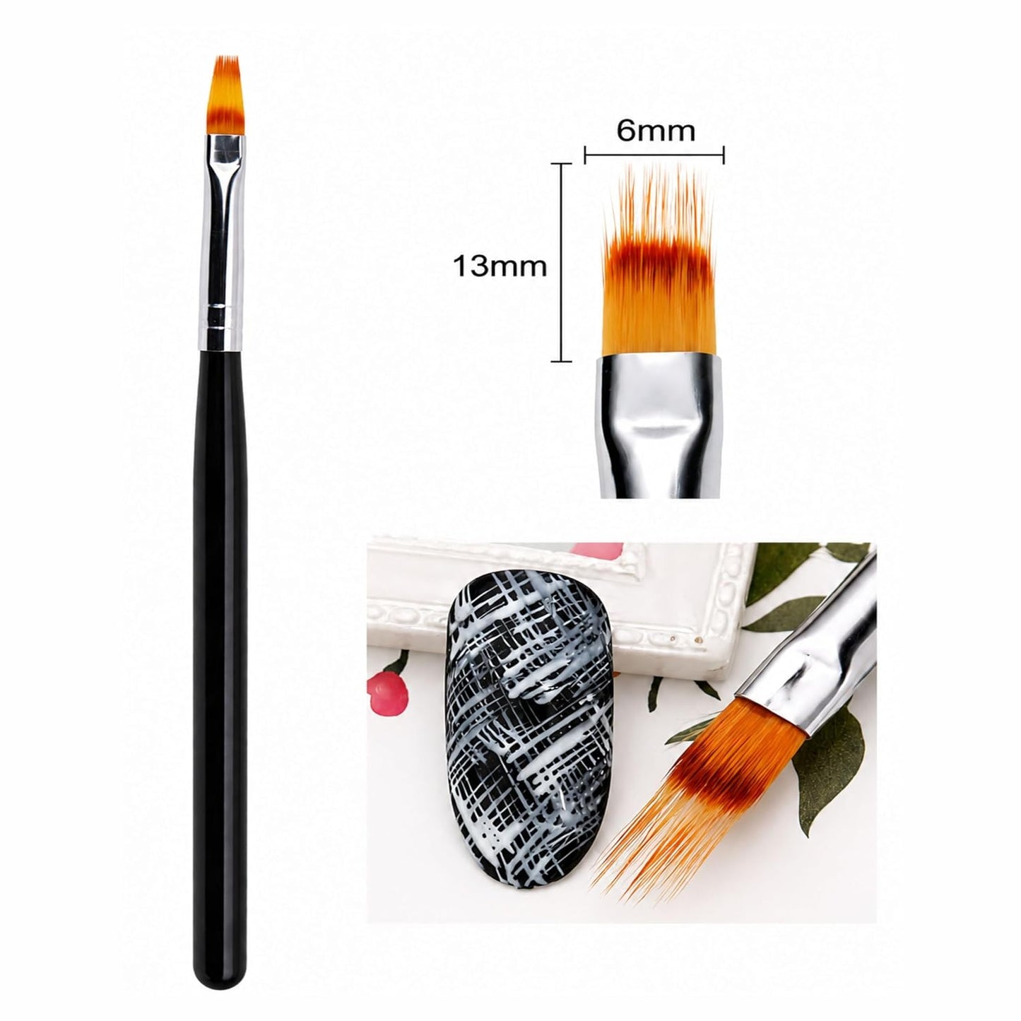 SHILLS PROFESSIONAL OMBRE NAIL BRUSH SPN-1191