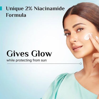 Pilgrim 2% Niacinamide SPF 50 PA+++ Glow Sunscreen 50 GRAM