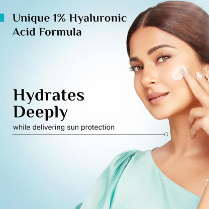 Pilgrim 1% Hyaluronic Acid SPF 50 Pa+++ Sunscreen Gel 50 GRAM