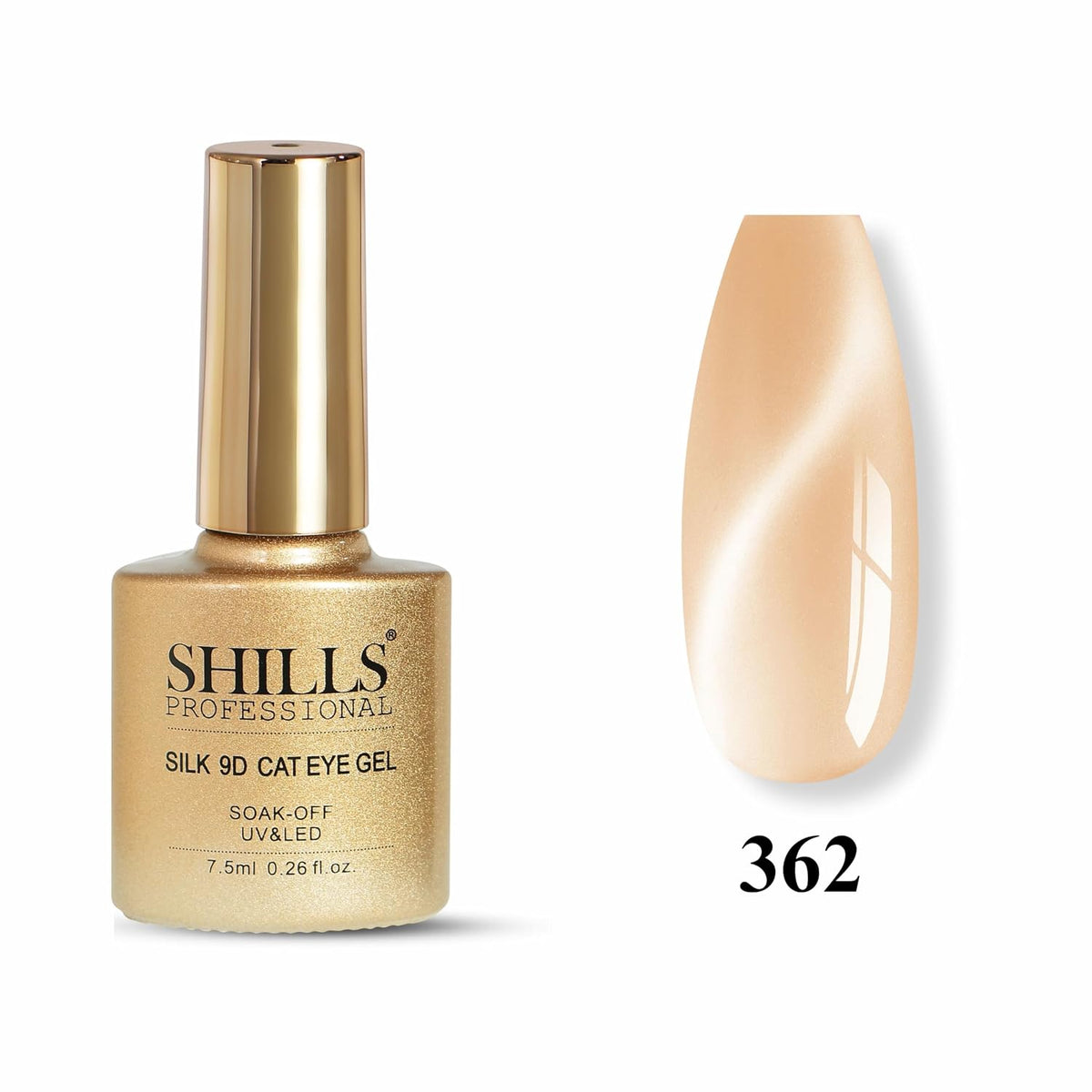 SHILLS PROFESSIONAL SILK 9D CAT EHYE GEL POLISH - 362