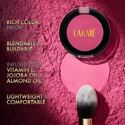 Lakme Face It Blush Perfect - Plum B3