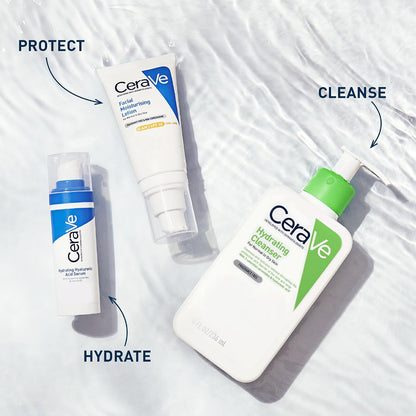 Cerave Fragrance Free Hydrating Cleanser For Normal To Dry Skin 236 ml