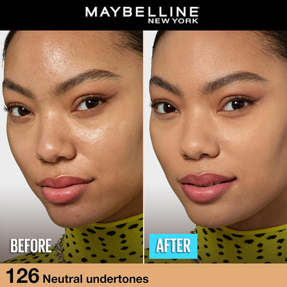 Maybelline New York Fit Me Matte+Poreless Liquid Foundation - 126 Light Pecan 30 MILLI_LITRE