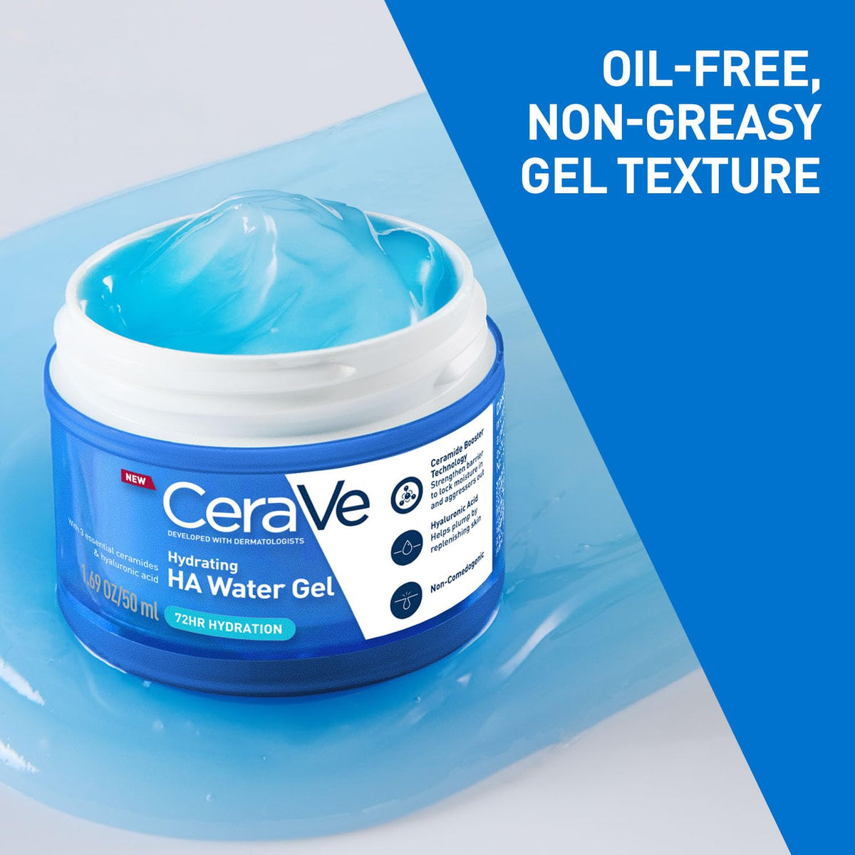 CeraVe HA Water Gel 50ml