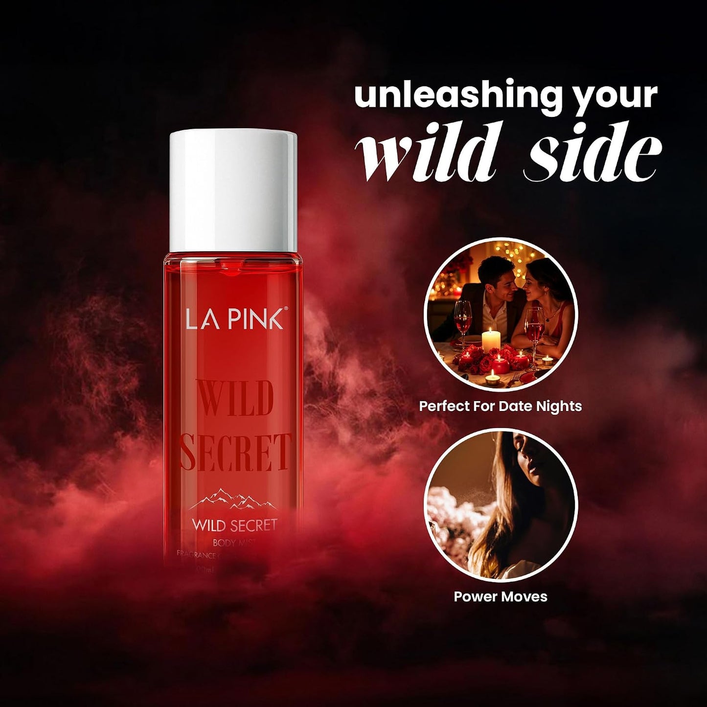 LA Pink Wild Secret Body Mist 200 ml