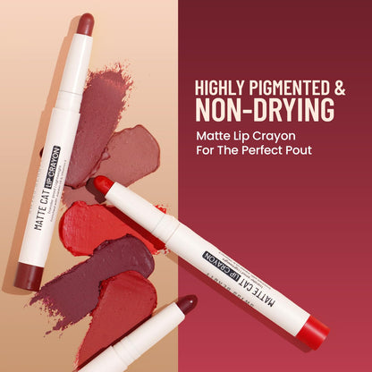 Swiss Beauty Matte Cat Lip Crayon - Jam 1.5 GRAM