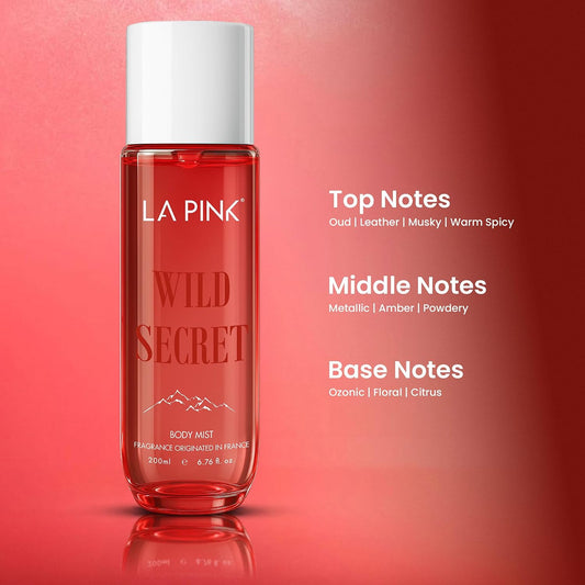 LA Pink Wild Secret Body Mist 200 ml