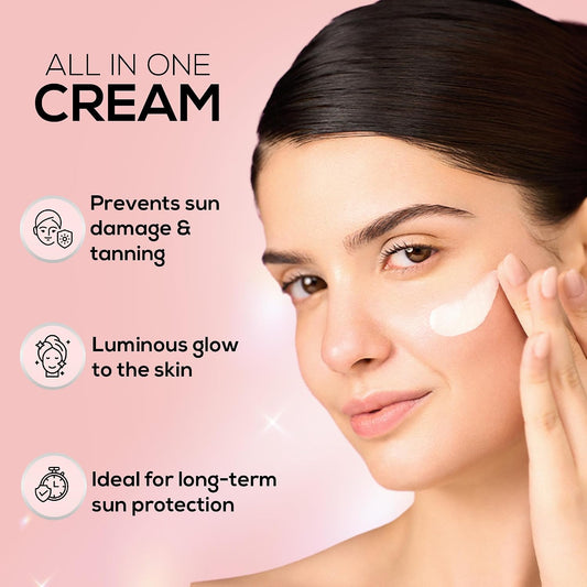 RENEE Lumi Glow HIGHLIGTING SUNSCREEN CREAM SPF 50 50 g