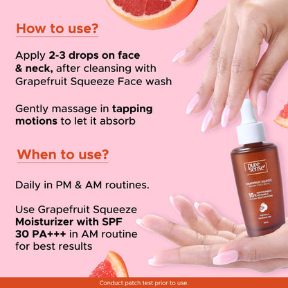 Pure Sense Grapefruit Squeeze Radiance Face Serum 28 ml