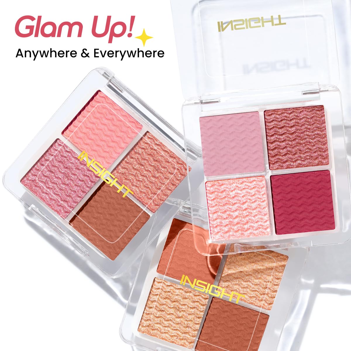 INSIGHT READY SET GLAM EYESHADOW PALETTE - 2 Festive Fusion 11 g
