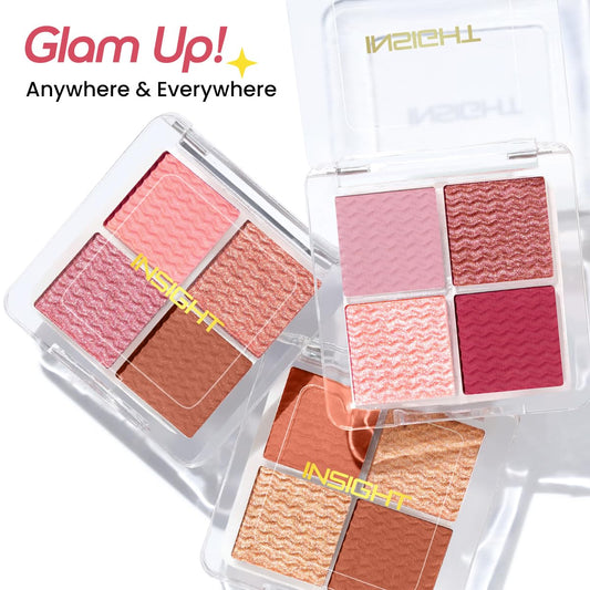 INSIGHT READY SET GLAM EYESHADOW PALETTE - 2 Festive Fusion 11 g