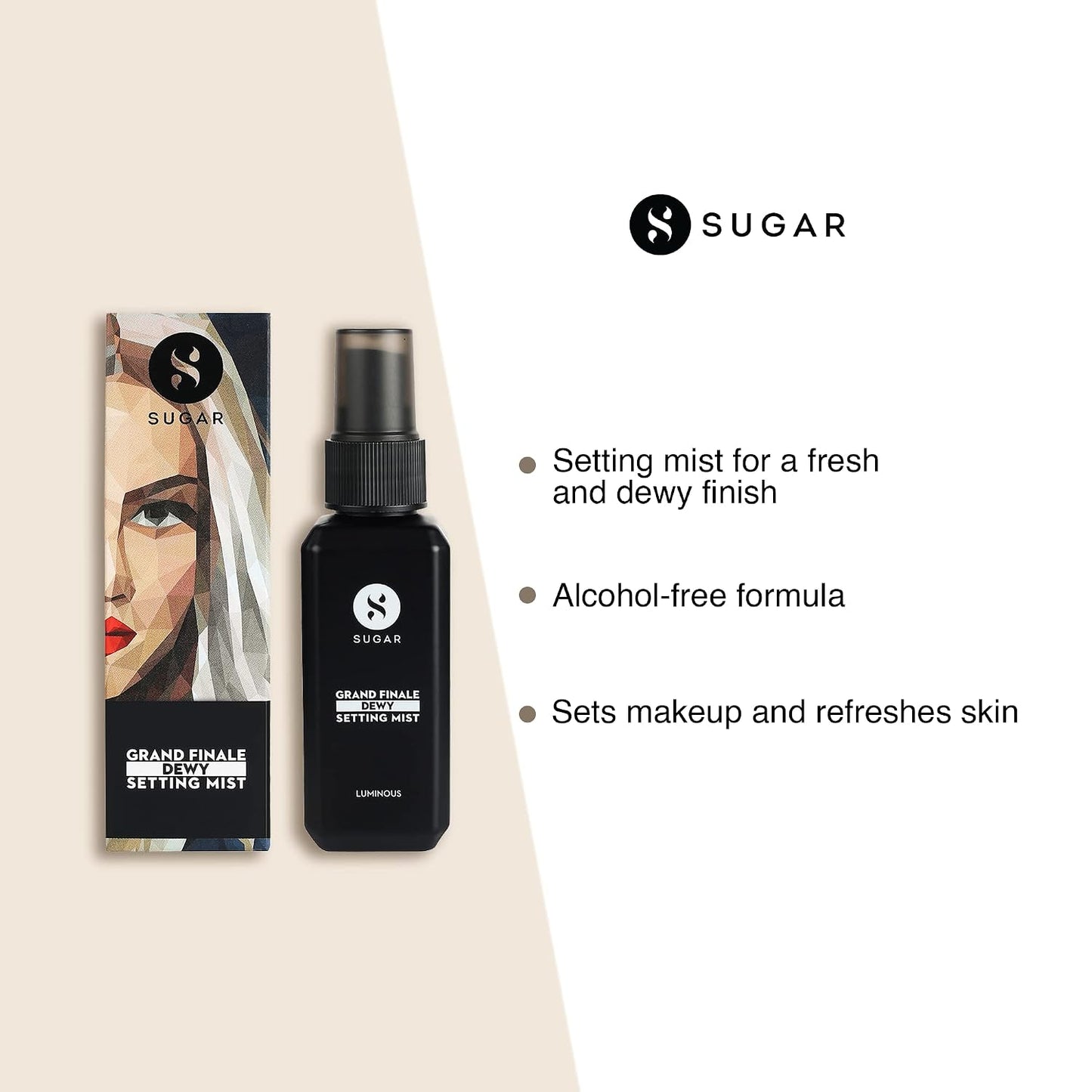 SUGAR Grand Finale Dewy Setting Mist 50 GRAM