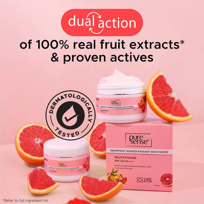 Pure Sense Grapefruit Squeeze SPF 30 PA+++ Radiant Moisturizer 50 ml