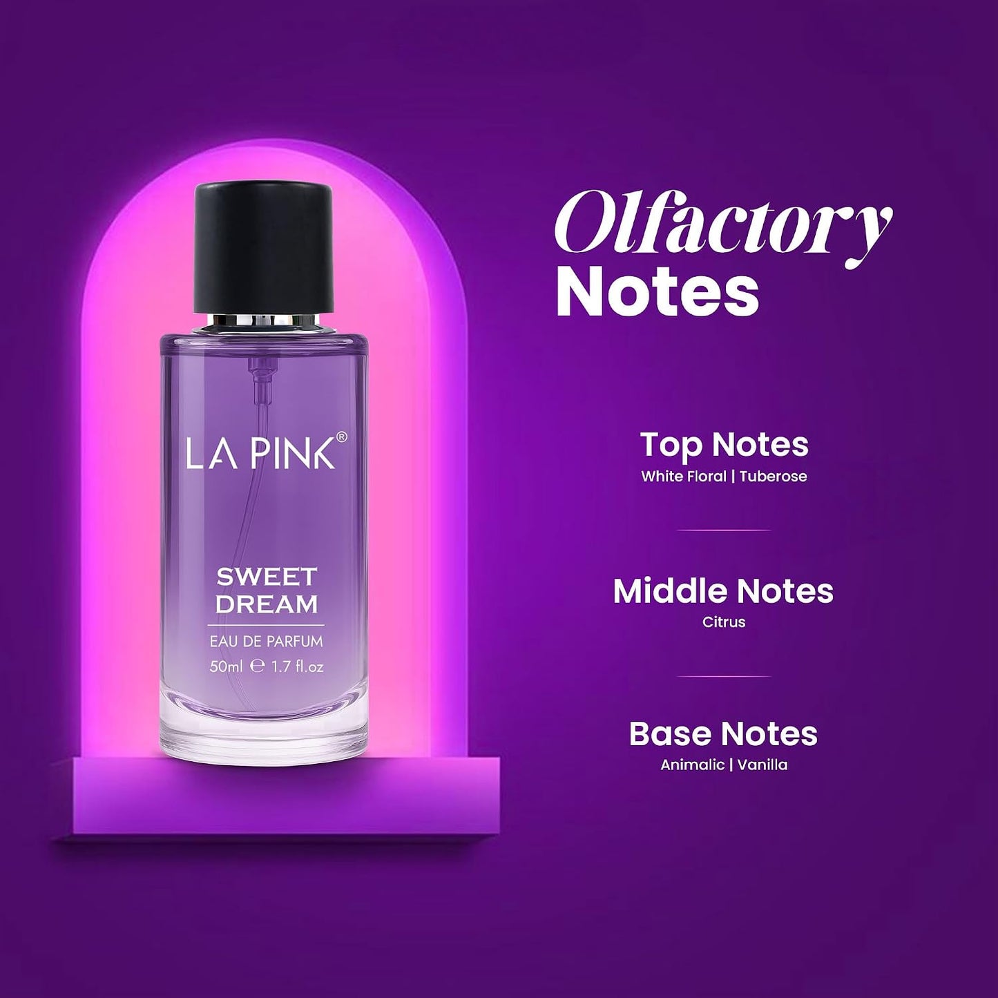 LA Pink Sweet Dream EAU DE Perfume 50 ml