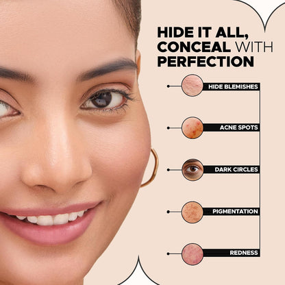 HILARY RHODA HIDE IT ALL COVER CONCEALER -06 WALNUT