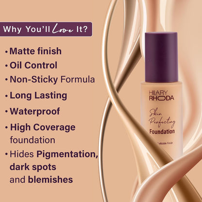 HILARY RHODA SKIN PERFECTING SPF 15PA++ 03 BUFF BEIGE