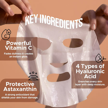HILARY RHODA FACIAL SHEET MASK VIT-C