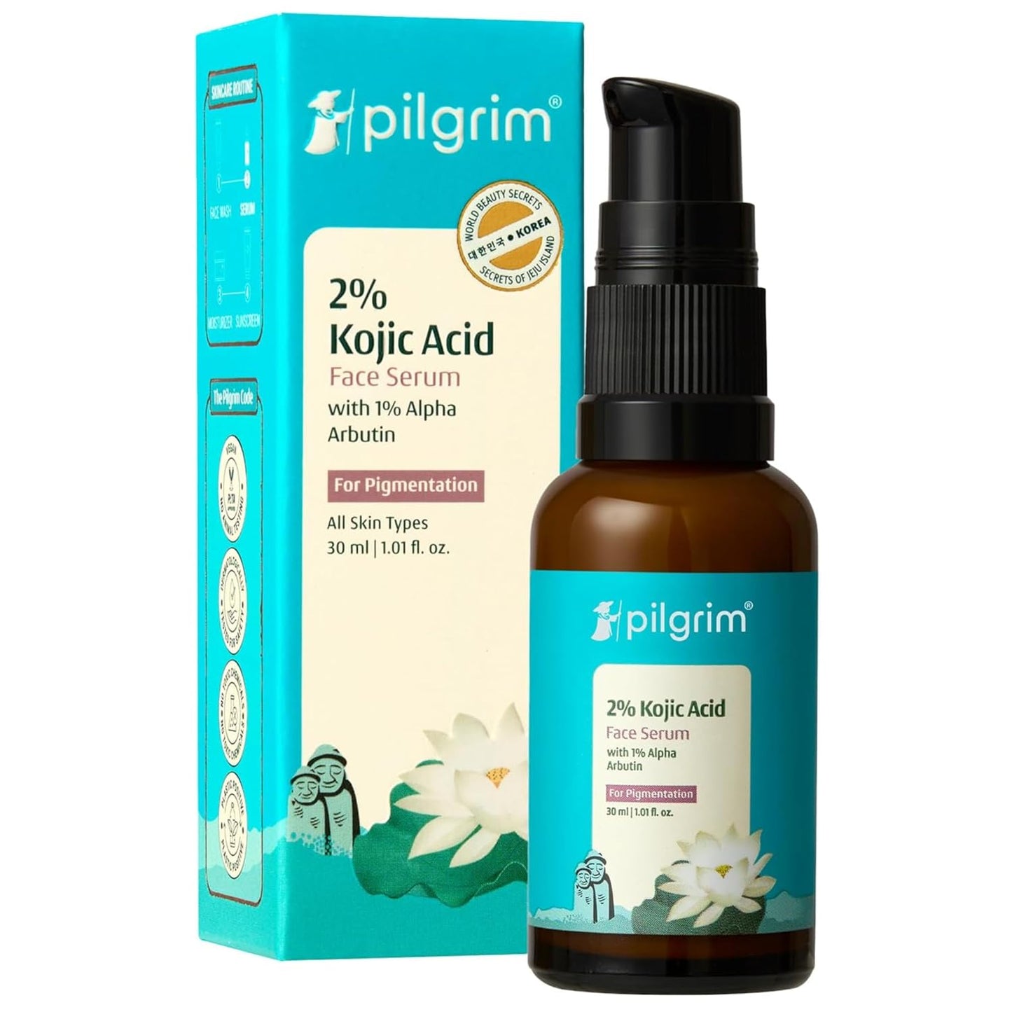 Pilgrim 2% Kojic Acid & 1% Alpha Arbutin 30 MILLI_LITRE