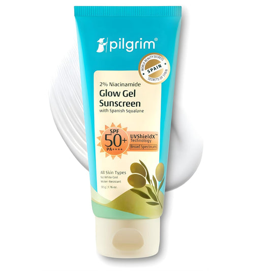 Pilgrim 2% Niacinamide SPF 50 PA+++ Glow Sunscreen 50 GRAM