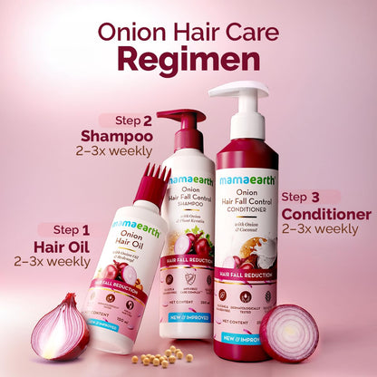 mamaearth Onion Hair Fall Control Shampoo 250 ml