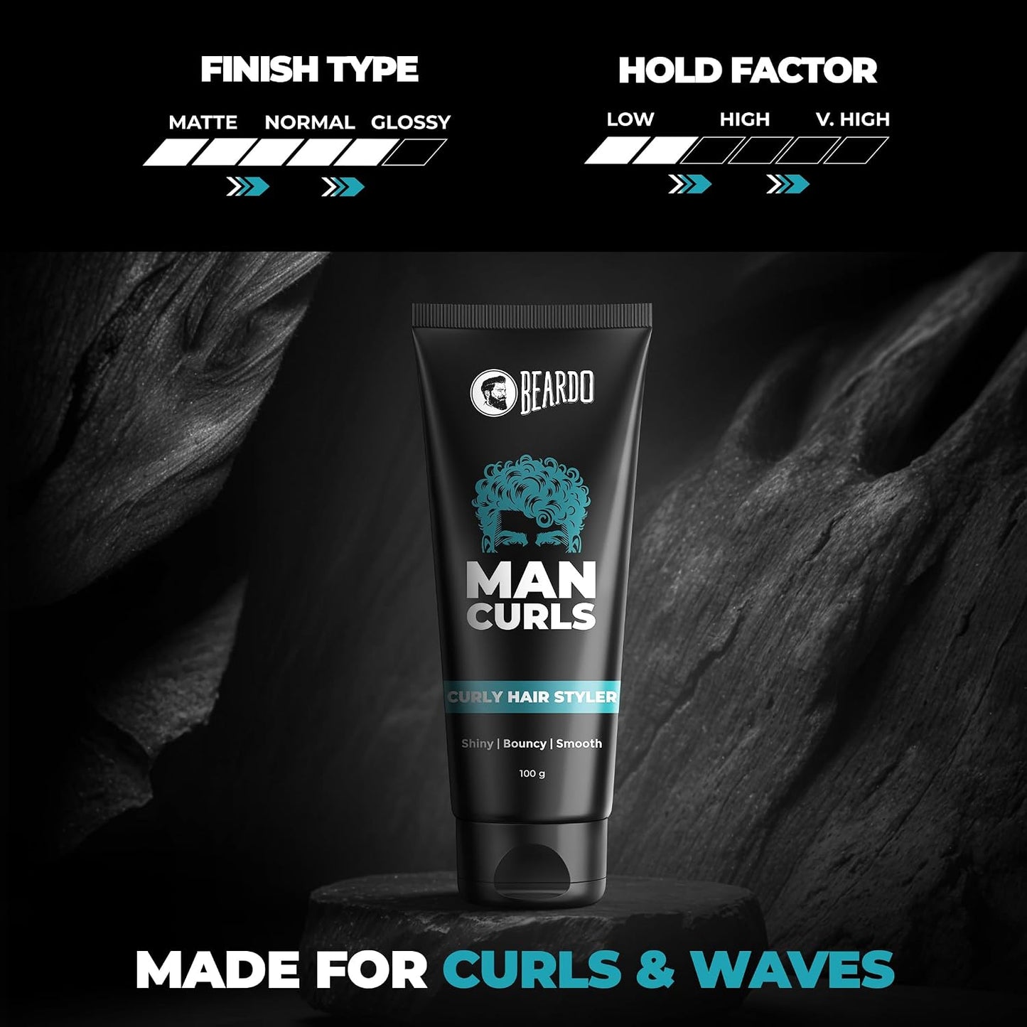 Beardo Man Curls Curly Hair Styler 100 g