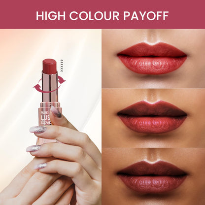 Swiss Beauty Pure Luster Lipstick - 03 Salty Pink