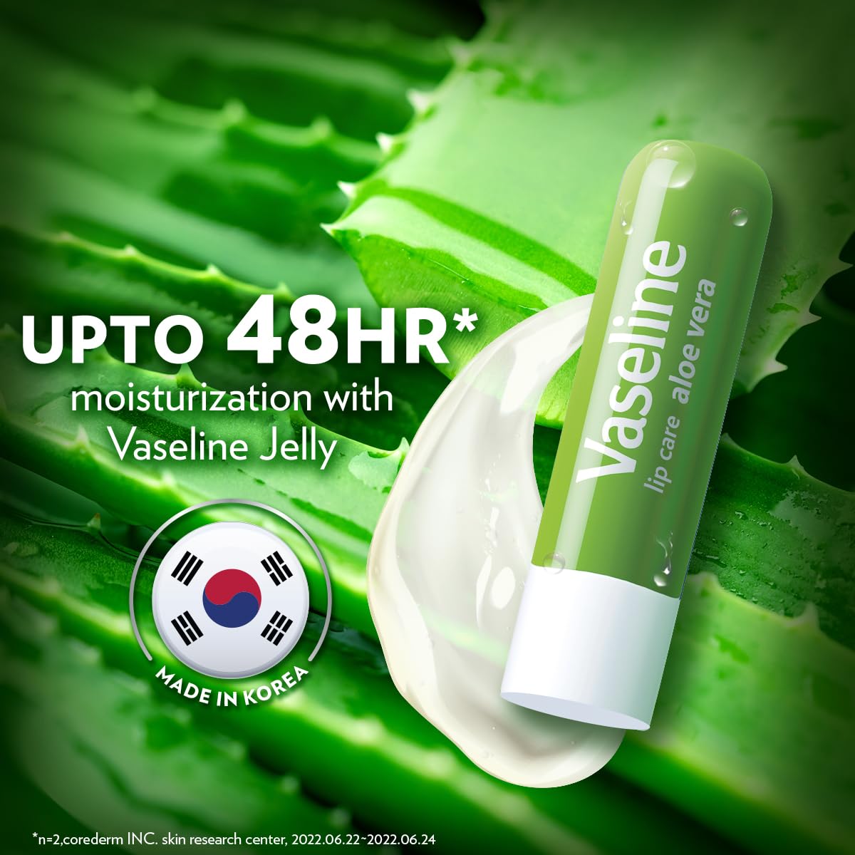 Vaseline Lip Care Lip Balm Stick - Aloevera 4.8g