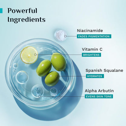 Pilgrim Squalane Vitamin C & Niacinamide Glow Moisturizer For Dry Skin & Hydration 50 GRAM