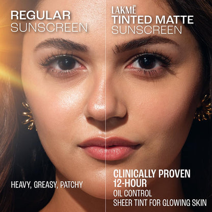 LAKME 9to5 Sun Expert Tinted Matte Sunscreen SPF50+++