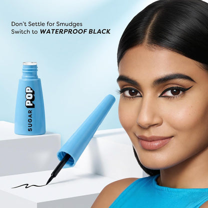 Sugar Pop Matte Eyeliner 01 , Highly Pigmented , Intense Matte , Smudge-Proof 4.5 MILLI_LITRE