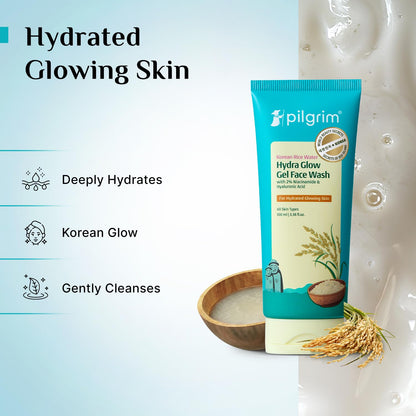 Pilgrim HYDRA GLOW GEL FACE WASH