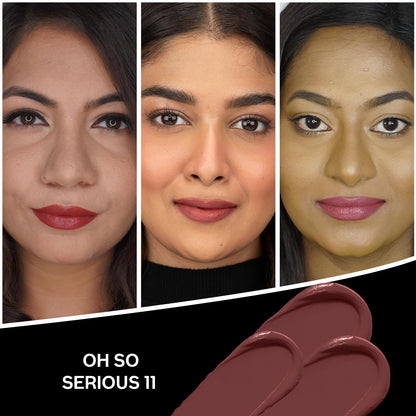 Facescanada Comfy Matte Crème Lipstick - Oh So Serious 11 4.2 g