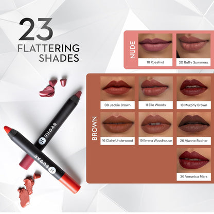 Sugar Matte as Hell Crayon Lipstick - 36 Veronica Mars 2.8 g