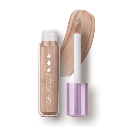 HILARY RHODA Ultra Glow Liquid Highlighter Dewy Finish - 04 ULTRA COPPER 3.8 GRAM