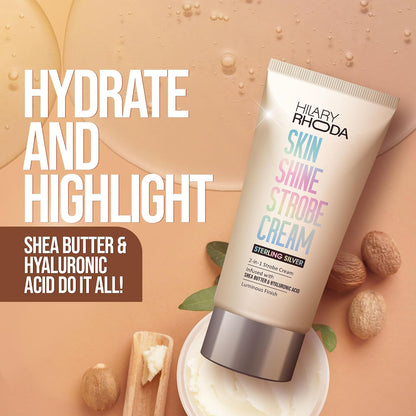 HILARY RHODA SKIN SHINE STROBE CREAM - 01 STERLING SILVER