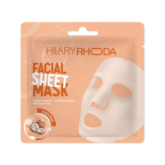 HILARY RHODA FACIAL SHEET MASK COCONUT