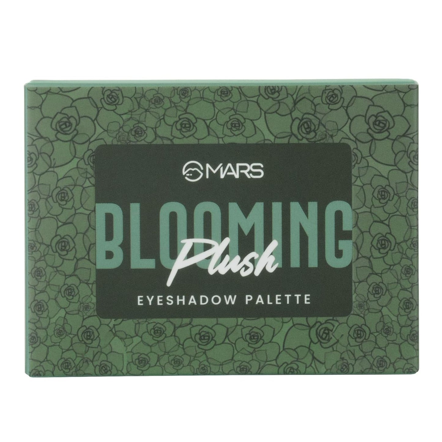 MARS Blooming Matte & Shimmer Eyeshadow Palette - 01 Plush 4.8 G