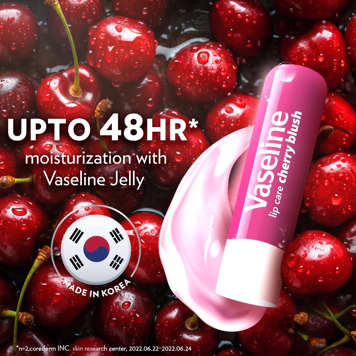 Vaseline Lip Care Lip Balm Stick - Cherry Blush 4.8g