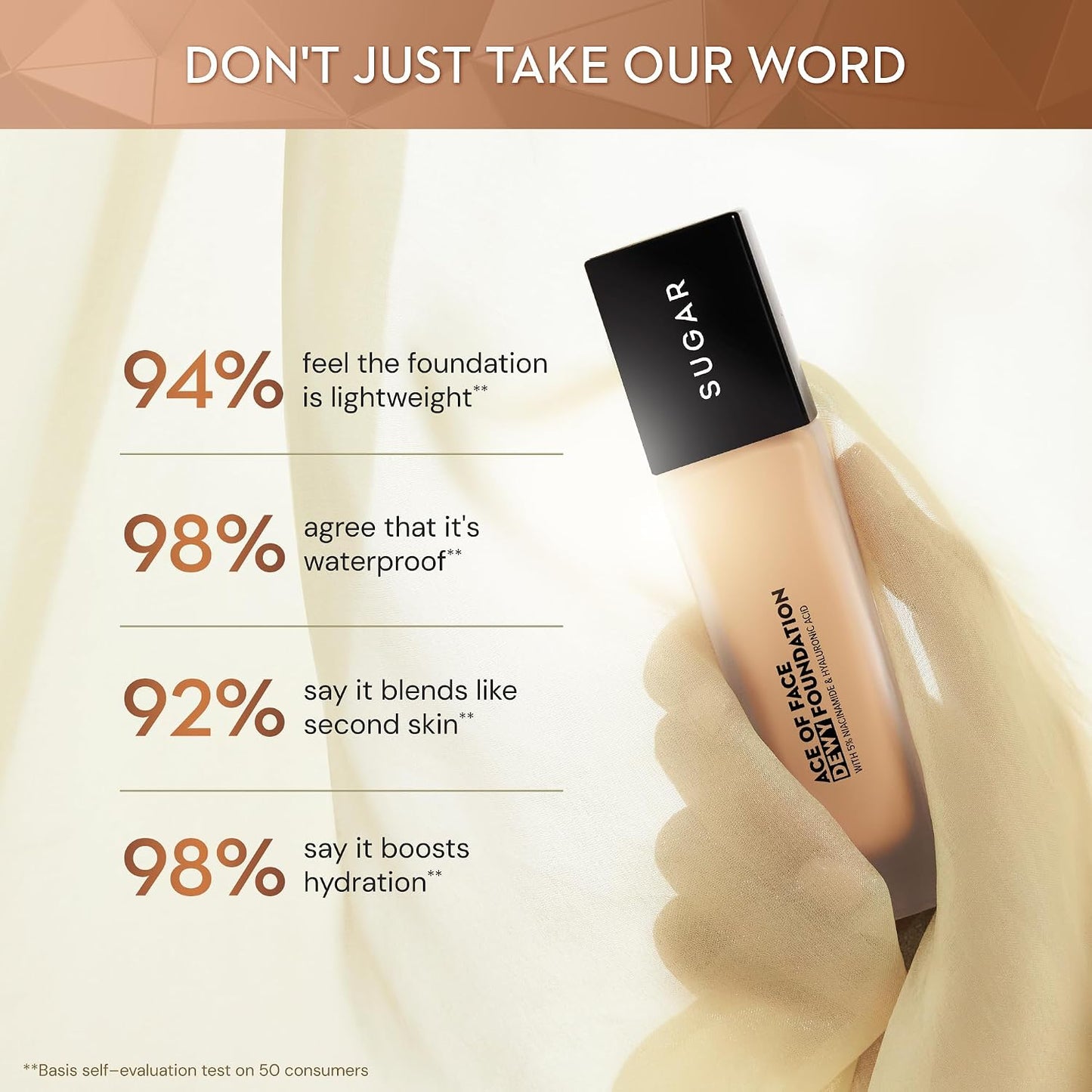 Sugar Ace Of Face Dewy Foundation - 40 Breve 30 MILLI_LITRE