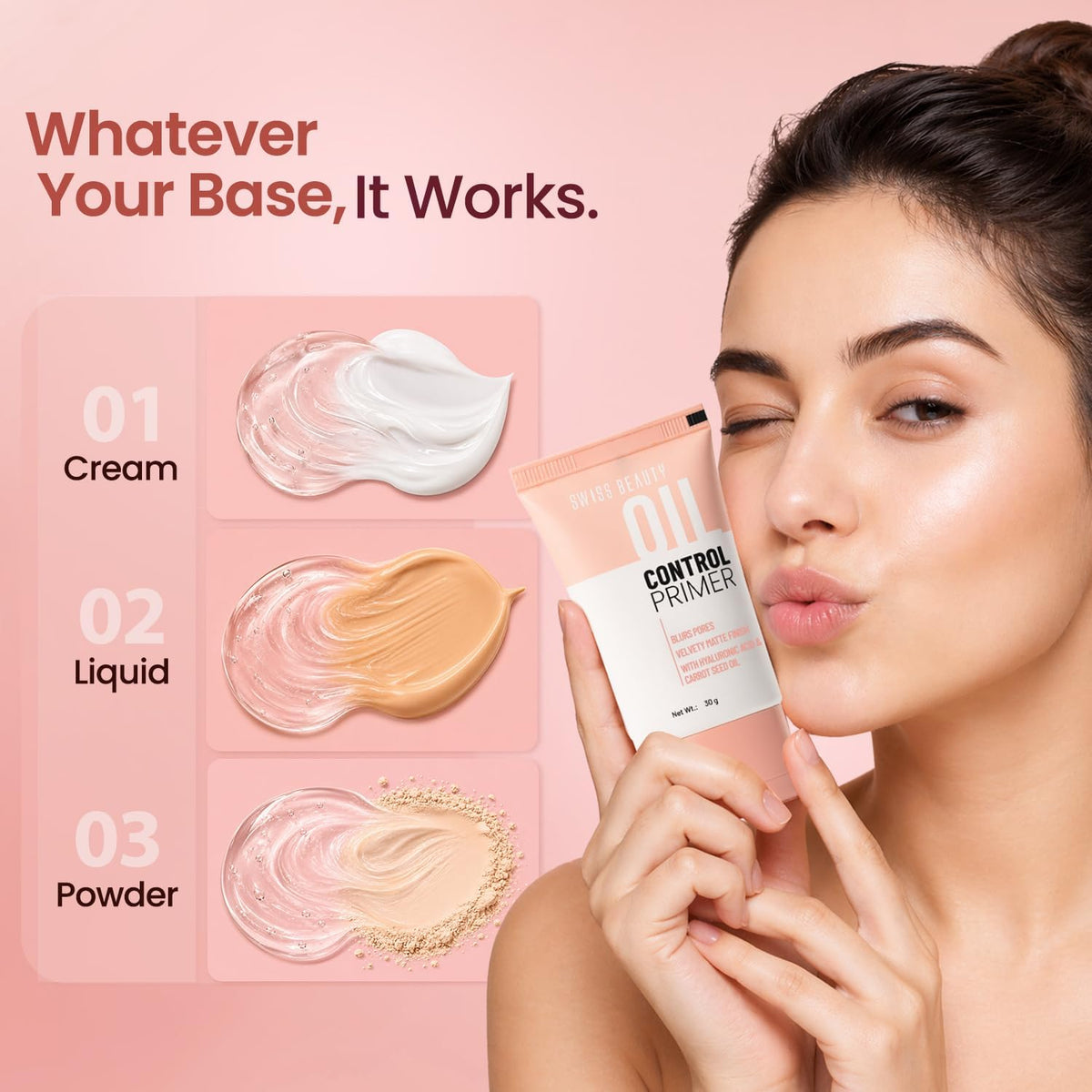 SWISS BEAUTY OIL CONTROL PRIMER
