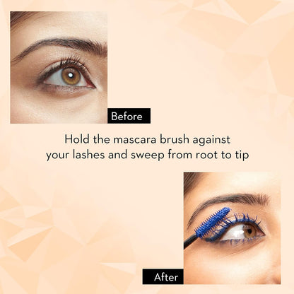 Sugar Cosmetics Bold Unfold Waterproof Mascara, Transfer-Proof & Smudge-Proof 01 Black Diamond 10 MILLI_LITRE