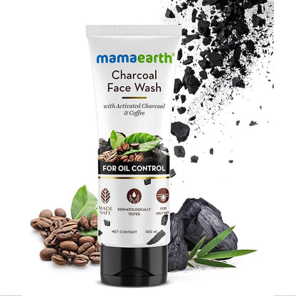 mamaearth Charcoal & Coffee Face Wash 100 ml