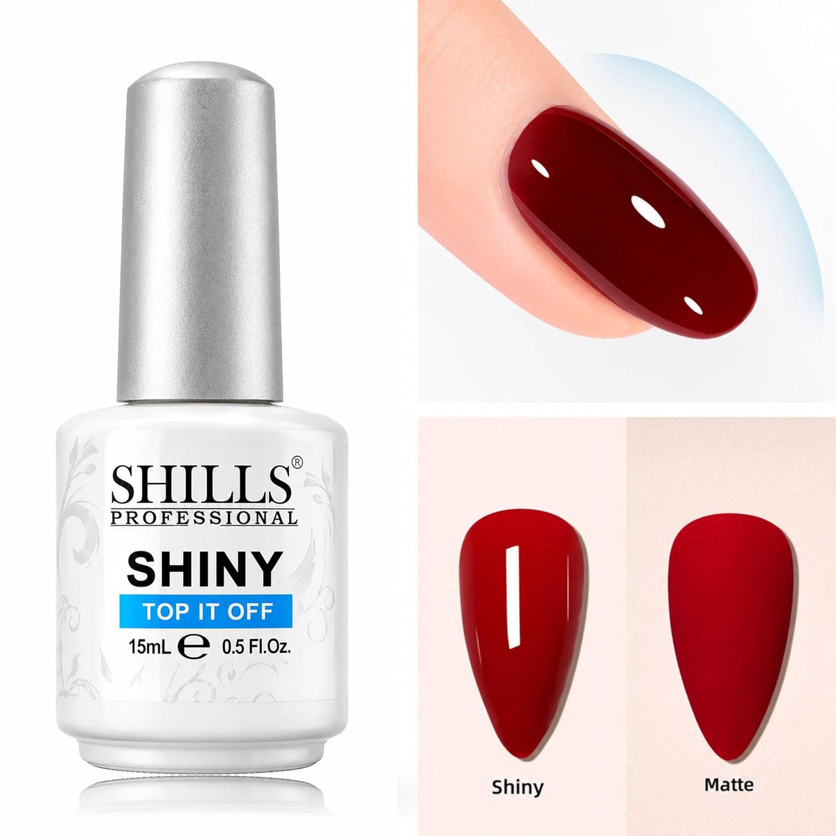 SHILLS PROFESSIONAL SHINY TOP COAT