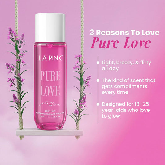 LA Pink Pure Love Body Mist 200 ml