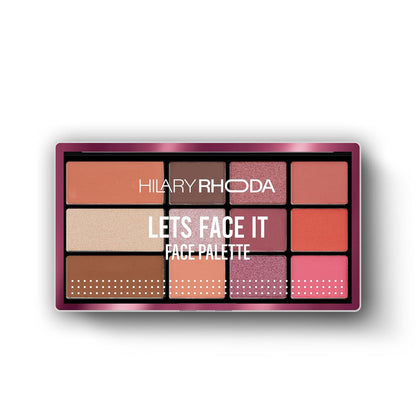 HILARY RHODA Let's Face It Face Palette - 02 Sun Downer 23.4 GRAM