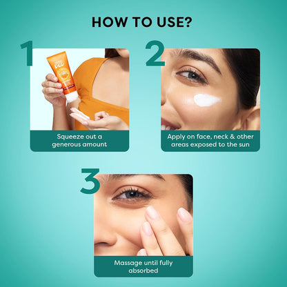 SUGAR POP Spf 50 Pa++++ Uva And Uvb Sunscreen 30 GRAM