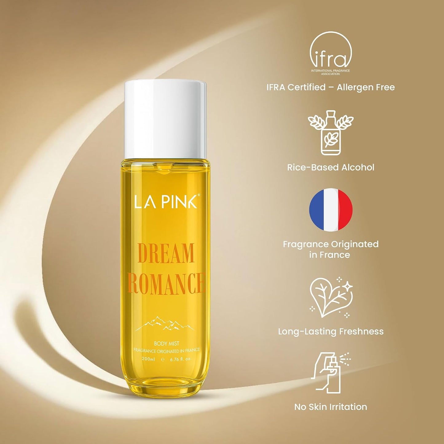 LA Pink Dream Romance Body Mist 200 ml