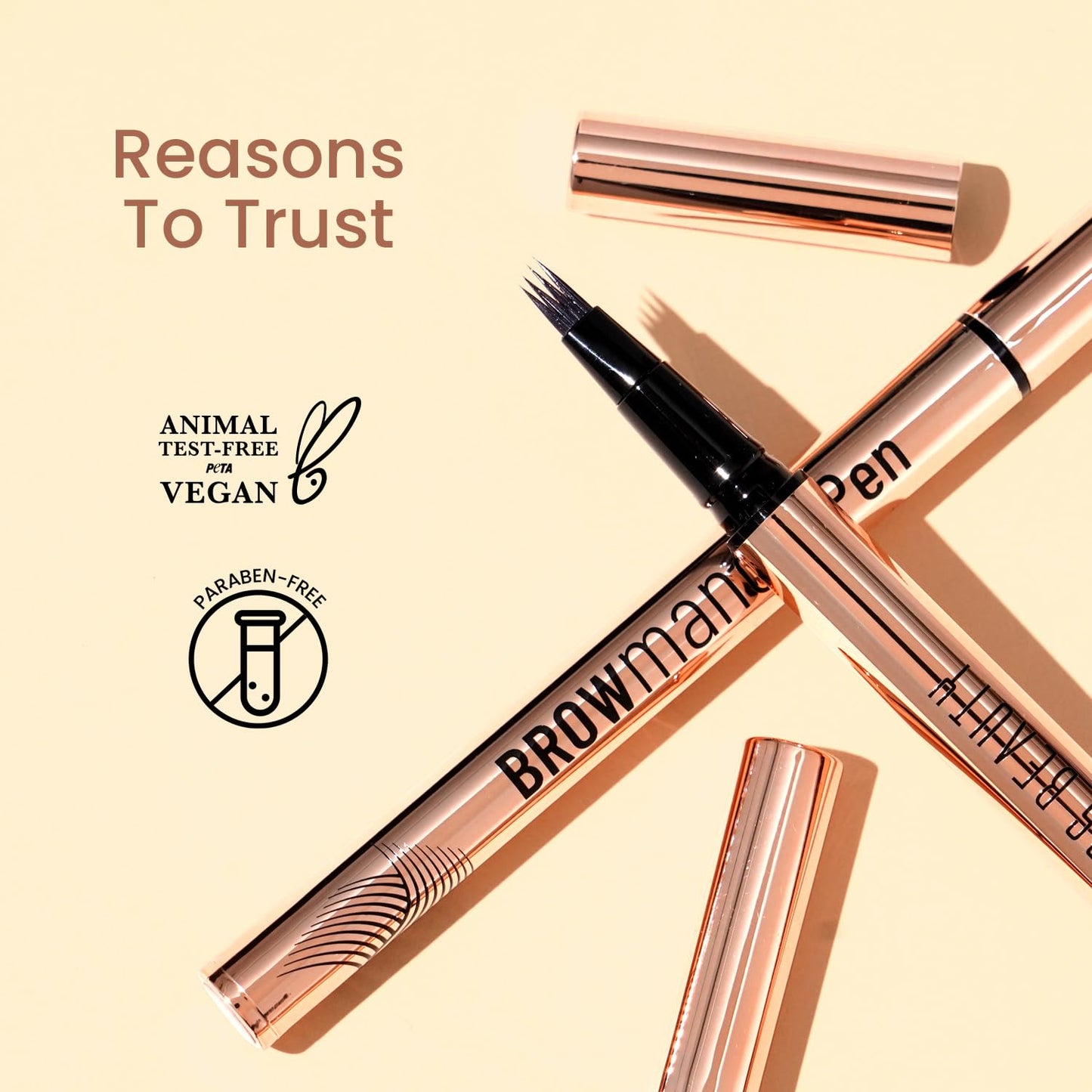 SWISS BEAUTY BROWMANCE EYEBROW PEN