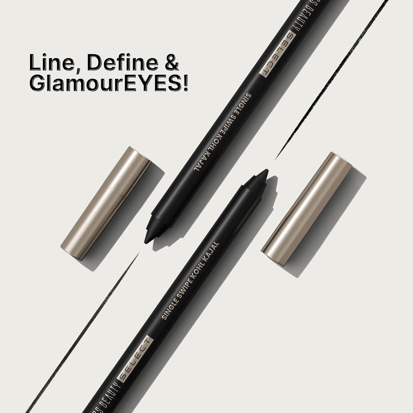 Swiss Beauty Kajal Ek-12 Black, 1.5 GRAM